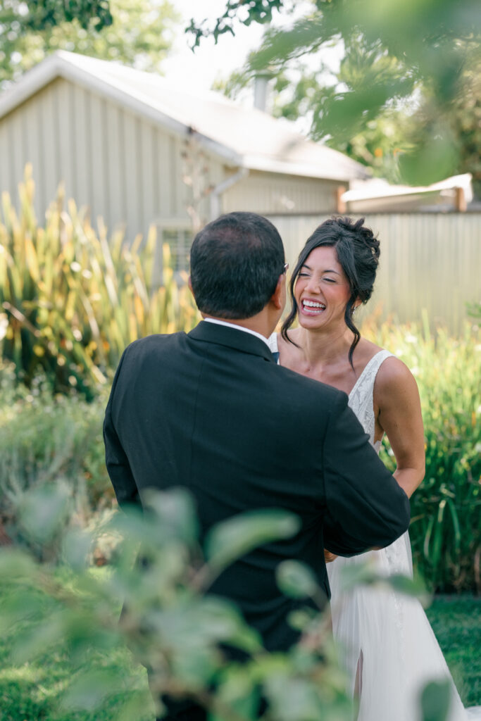 Dad first look photo