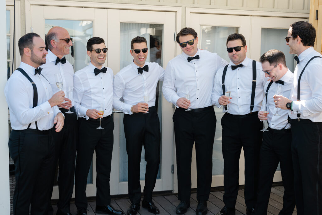 Groomsmen at Carneros Resort and Spa wedding