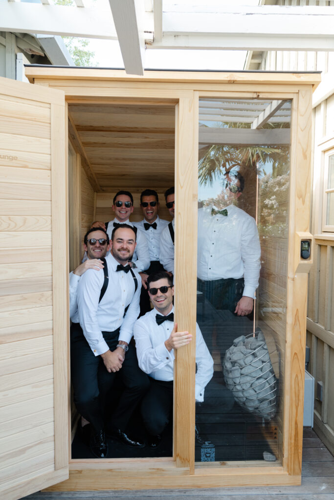 Groomsmen at Carneros Resort and Spa wedding