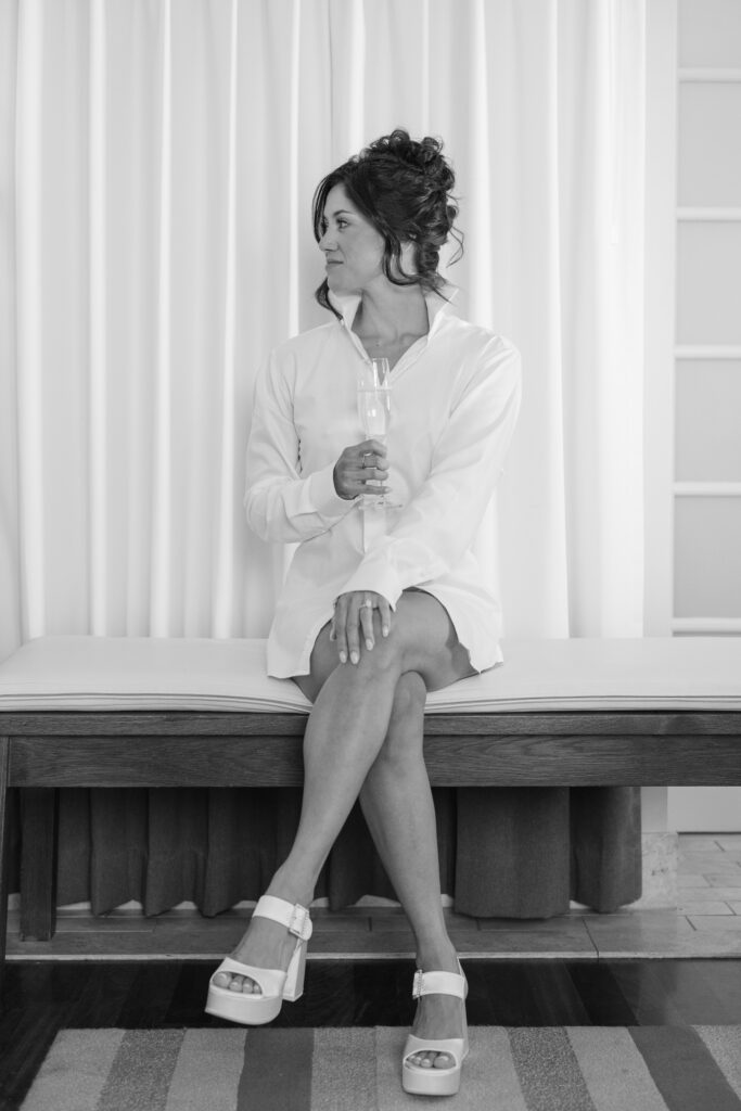 Getting ready photo for Carneros Resort and Spa wedding